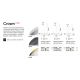 Pendule, Lustre suspendate - Lustra LED suspendata design circular CROWN SP D60 BIANCO
