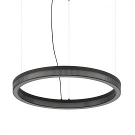 Pendule, Lustre suspendate - Lustra LED suspendata design circular CROWN SP D60 NERO