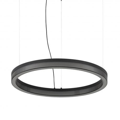 Pendule, Lustre suspendate - Lustra LED suspendata design circular CROWN SP D60 NERO