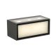 Aplica LED perete exterior IP65 CANCUN gri inchis