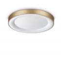 Plafoniera LED design circular PLANET PL D50 OTTONE