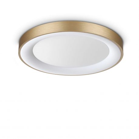 Plafoniere - Plafoniera LED design circular PLANET PL D50 OTTONE