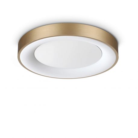 Plafoniere - Plafoniera LED design circular PLANET PL D40 OTTONE