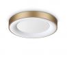 Plafoniera LED design circular PLANET PL D40 OTTONE
