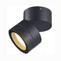Aplica exterior cu spot GX53 directionabil IP65 SALER gri inchis