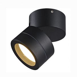 Aplica exterior cu spot GX53 directionabil IP65 SALER negru