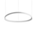 Lustra LED suspendata design circular GEMINI SP D081 ON-OFF BIANCO 4000K