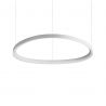 Lustra LED suspendata design circular GEMINI SP D081 ON-OFF BIANCO 4000K