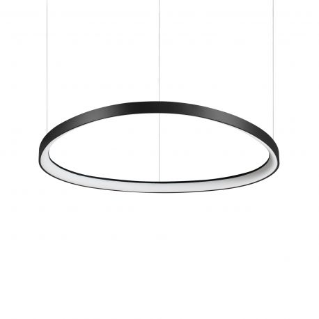 Pendule, Lustre suspendate - Lustra LED suspendata design circular GEMINI SP D081 ON-OFF NERO 4000K