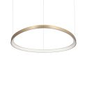 Lustra LED suspendata design circular GEMINI SP D081 ON-OFF OTTONE 4000K