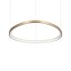 Pendule, Lustre suspendate - Lustra LED suspendata design circular GEMINI SP D081 ON-OFF OTTONE 4000K
