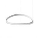 Lustra LED suspendata design circular GEMINI SP D061 ON-OFF BIANCO 4000K