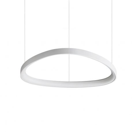 Pendule, Lustre suspendate - Lustra LED suspendata design circular GEMINI SP D061 ON-OFF BIANCO 4000K