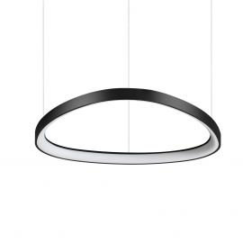 Pendule, Lustre suspendate - Lustra LED suspendata design circular GEMINI SP D061 ON-OFF NERO 4000K