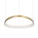 Lustra LED suspendata design circular GEMINI SP D061 ON-OFF OTTONE 4000K