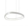 Lustra LED suspendata design circular GEMINI SP D042 ON-OFF BIANCO 4000K