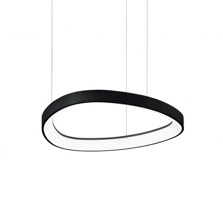 Pendule, Lustre suspendate - Lustra LED suspendata design circular GEMINI SP D042 ON-OFF NERO 4000K