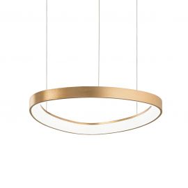 Pendule, Lustre suspendate - Lustra LED suspendata design circular GEMINI SP D042 ON-OFF OTTONE 4000K