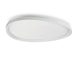 Plafoniere - Plafoniera LED design circular GEMINI PL D081 ON-OFF BIANCO 4000K