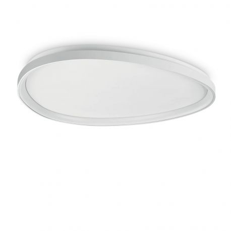 Plafoniere - Plafoniera LED design circular GEMINI PL D081 ON-OFF BIANCO 4000K