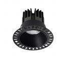 Spot LED incastrabil baie IP40 Game trimless round 11w 3000k nero