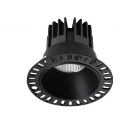 Spoturi tavan fals - Spot LED incastrabil Game trimless round 11w 3000k nero