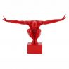 Statueta decorativa HIGH DIVER 50cm rosu