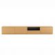 Comode - Comoda TV suspendata LOFT 200cm natur/ negru