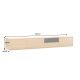 Comode - Comoda TV suspendata LOFT 200cm natur/ negru