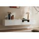 Comode - Comoda TV suspendata LOFT 200cm alb/ natur
