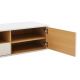 Comode - Comoda TV suspendata LOFT 200cm alb/ natur