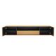 Comode - Comoda TV suspendata LOFT 150cm natur/ negru