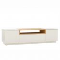 Comoda TV LOFT 160cm natur/ alb