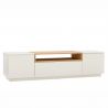 Comoda TV LOFT 160cm natur/ alb