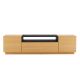 Comode - Comoda TV LOFT 160cm natur/ negru
