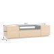 Comode - Comoda TV LOFT 160cm natur/ negru