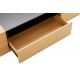 Comode - Comoda TV LOFT 160cm natur/ negru