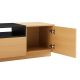 Comode - Comoda TV LOFT 160cm natur/ negru