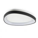 Plafoniera LED design circular GEMINI PL D042 ON-OFF NERO 4000K 