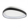 Plafoniera LED design circular GEMINI PL D042 ON-OFF NERO 4000K 