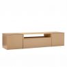 Comoda TV suspendata LOFT 160cm natur/ greige