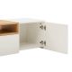 Comode - Comoda TV suspendata LOFT 160cm natur/ alb