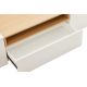 Comode - Comoda TV suspendata LOFT 160cm natur/ alb
