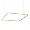 Lustra LED suspendata design geometric ORACLE SLIM SP D090 SQUARE 3000K ON-OFF OT