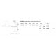 Pendule, Lustre suspendate - Lustra LED suspendata design geometric ORACLE SLIM SP D090 SQUARE 3000K ON-OFF OT