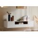 Comode - Comoda TV suspendata LOFT 150cm natur/ alb