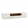 Comoda TV suspendata LOFT 150cm natur/ alb