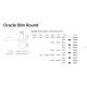 Pendule, Lustre suspendate - Lustra LED suspendata design circular ORACLE SLIM SP D090 ROUND 3000K ON-OFF OT