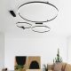 Lustre aplicate - Lustra LED XXL aplicata design circular ORACLE SLIM PL D150 ROUND 3000K ON-OFF BI