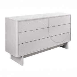 Comode - Comoda cu sertare si blat ceramic SAVOY 150cm alb